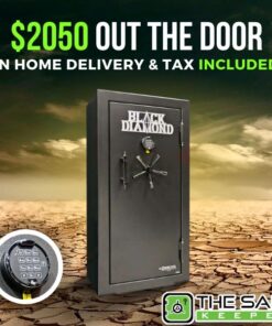 Dakota Safe Black Diamond 5930 Gun Safe - OUT THE DOOR