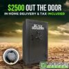 Dakota Safe Black Diamond 6636 Gun Safe - OUT THE DOOR