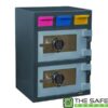 Hollon 3D-2820MM-EE Triple Drop Safe With Electronic Locks