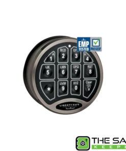 SecuRam BackLit Electronic Lock (Black Chrome)