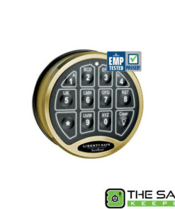 SecuRam BackLit Electronic Lock (Brass)
