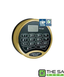 SecuRam ProLogic Electronic Lock (Brass)