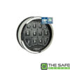 SecuRam TopLit Electronic Lock (Chrome)