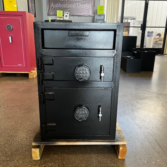 USED Dual Compartment Drop Safe
