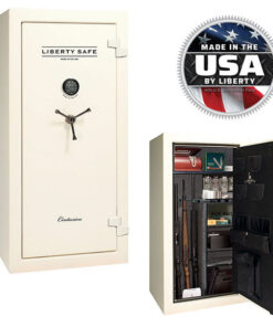 Liberty Centurion 24 White Gun Safe with Electronic Lock